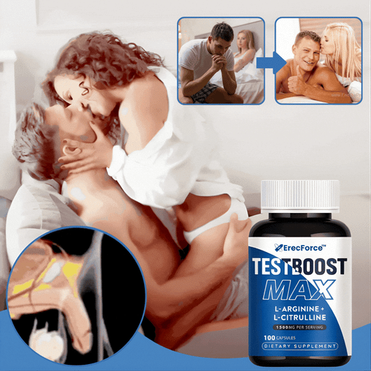 Male Vitality Formula 750mg – L-Arginine & L-Citrulline for Enhanced Male Performance